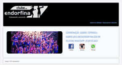 Desktop Screenshot of clubedaendorfina.com.br