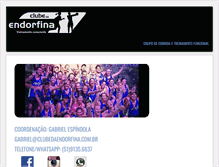 Tablet Screenshot of clubedaendorfina.com.br